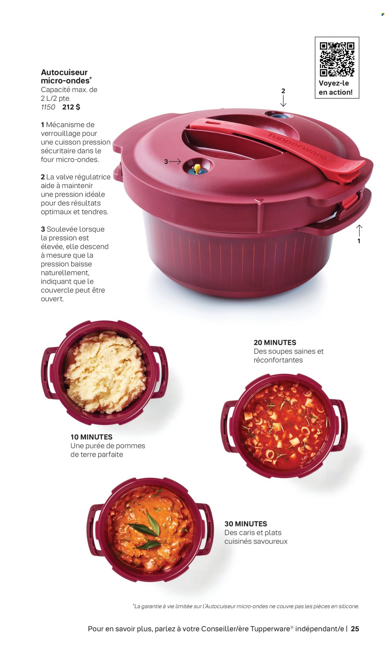 Tupperware flyer . Page 25.