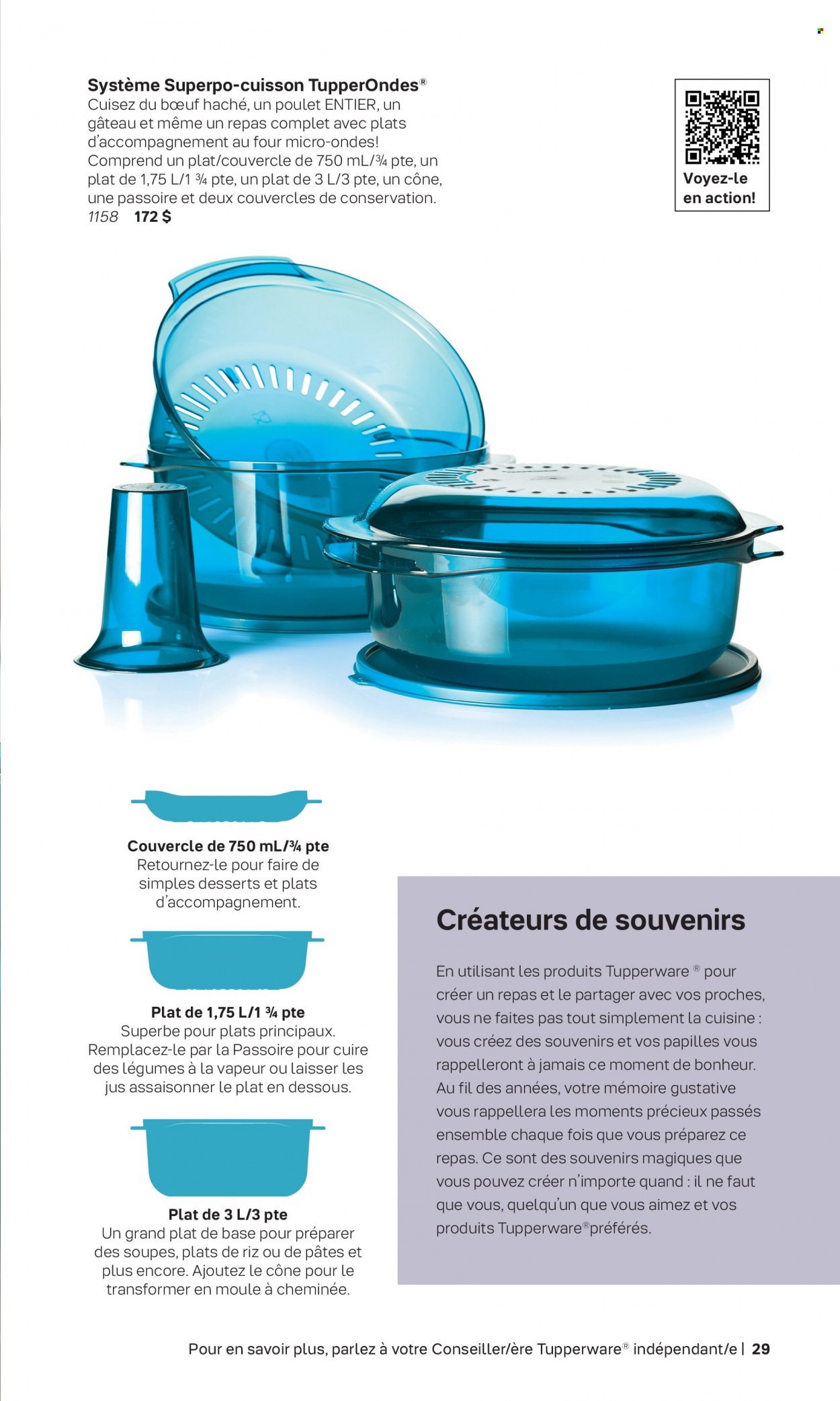 Tupperware flyer . Page 29.