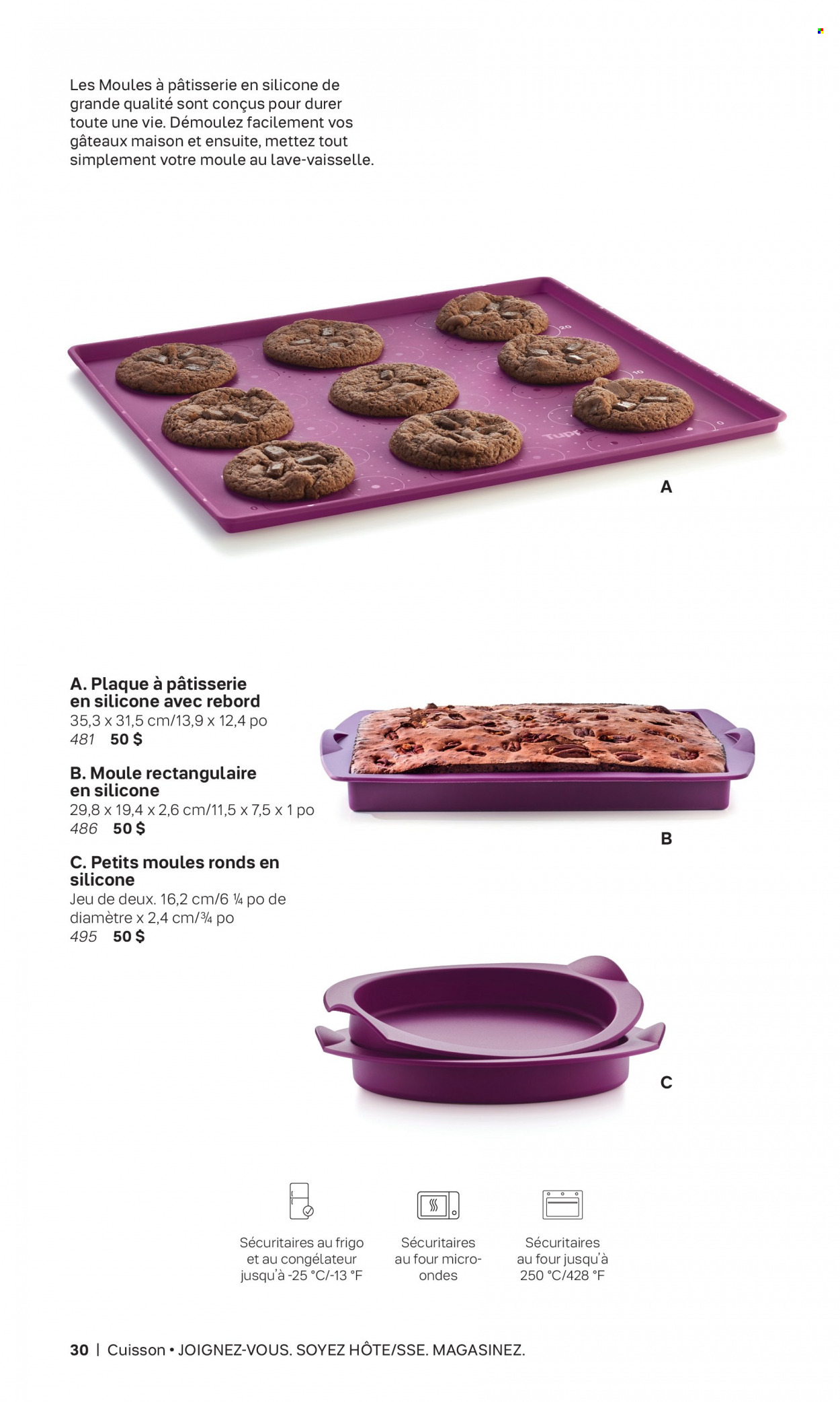 Tupperware flyer . Page 30.