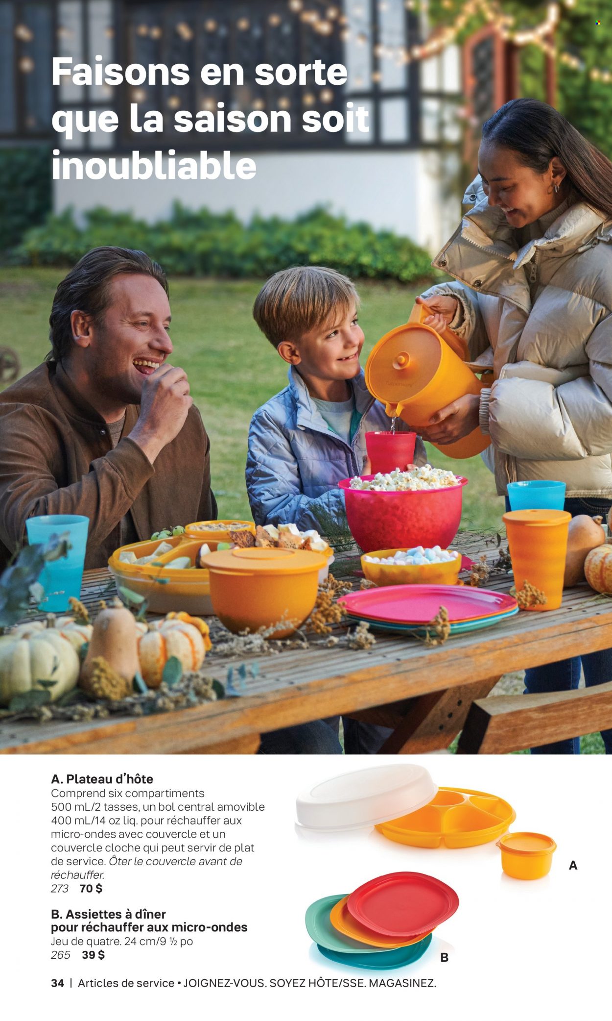 Tupperware flyer . Page 34.
