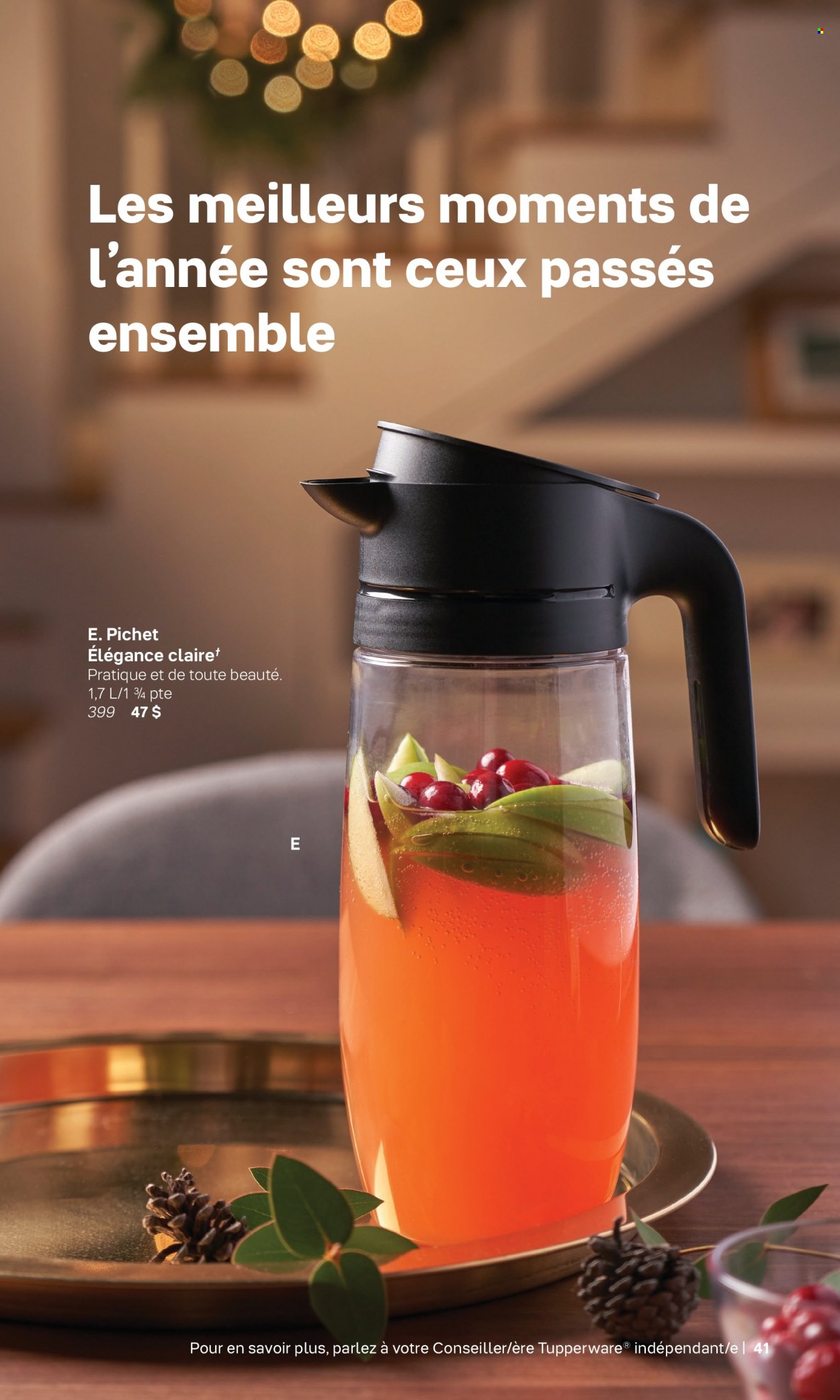 Tupperware flyer . Page 41.