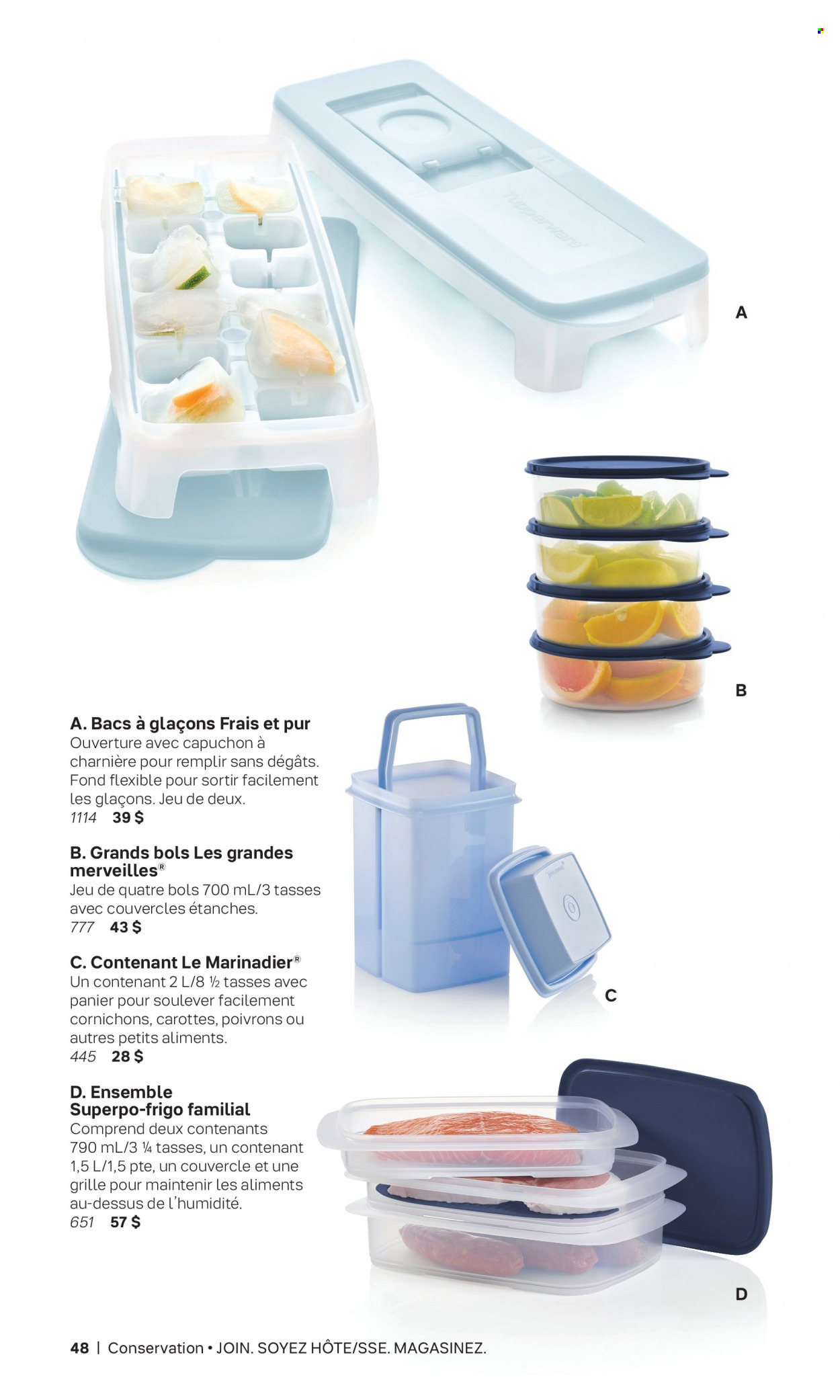Tupperware flyer . Page 48.