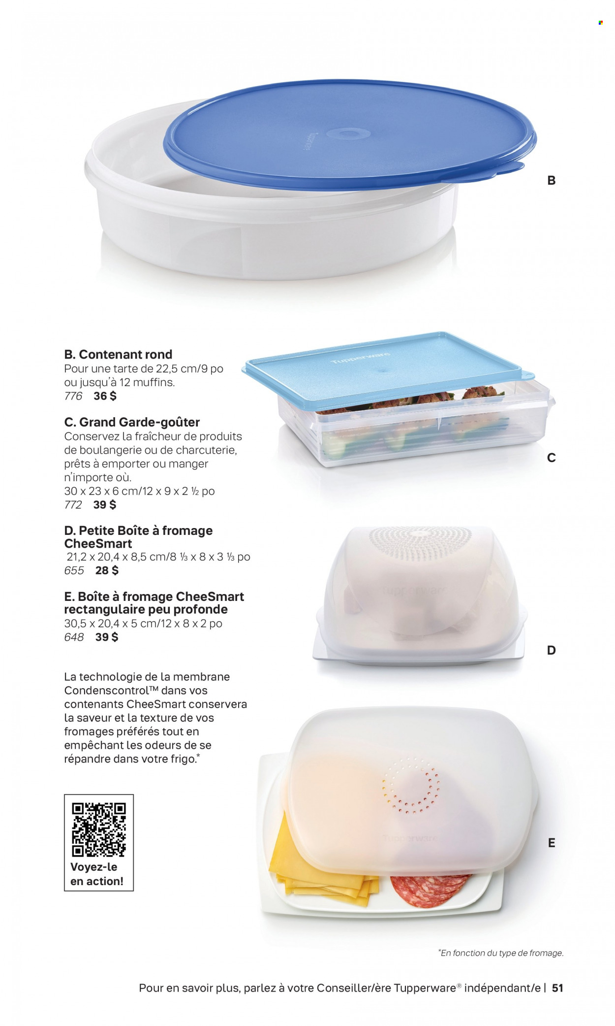 Tupperware flyer . Page 51.