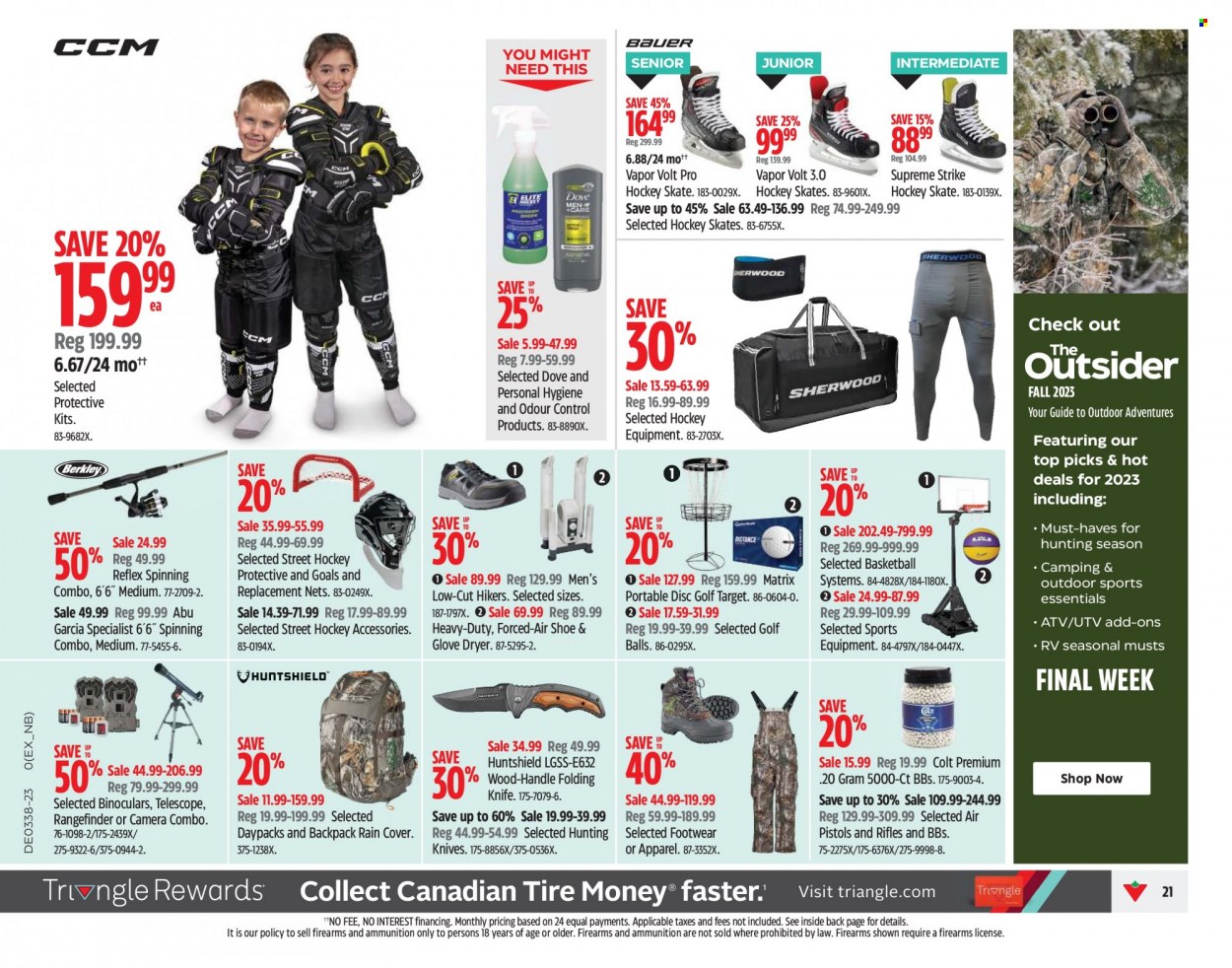 Canadian Tire flyer  - September 15, 2023 - September 21, 2023. Page 21.