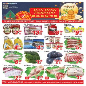 Jian Hing Supermarket - Weekly Specials