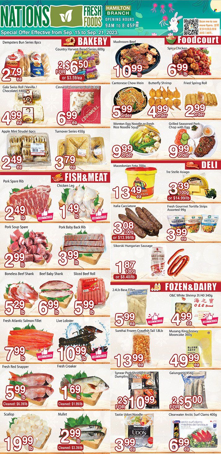 Nations Fresh Foods flyer  - September 15, 2023 - September 21, 2023. Page 2.