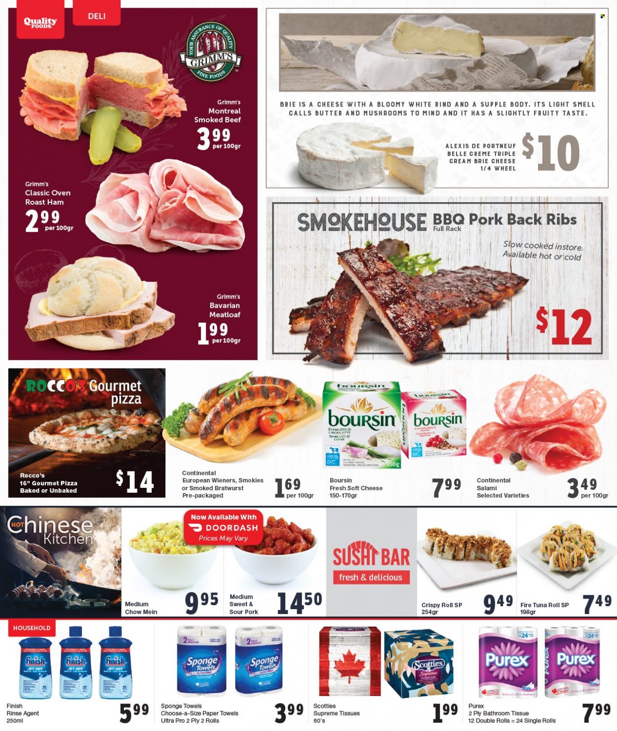 Quality Foods flyer  - September 18, 2023 - September 24, 2023. Page 7.