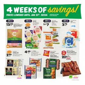 Thrifty Foods - 4 Weeks of Saving