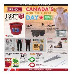 Peavey Mart - Canada's Agricultural Day