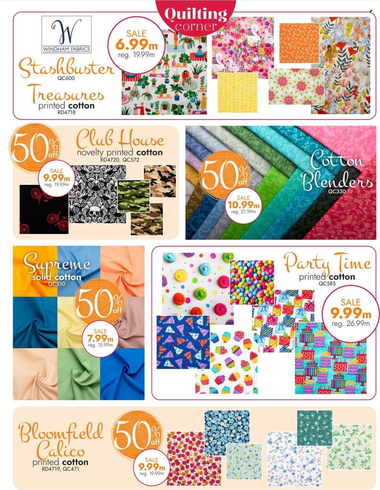 Fabricville flyer  - March 04, 2024 - March 31, 2024.