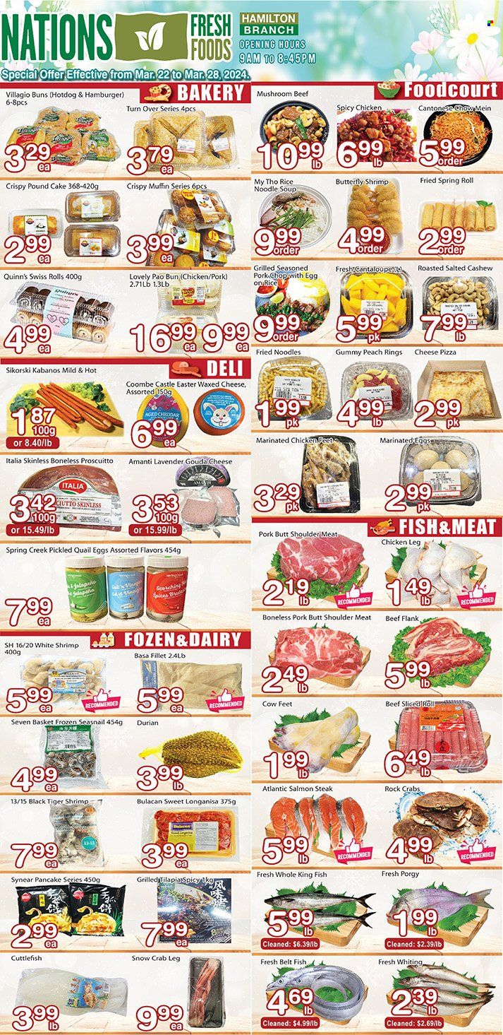 Nations Fresh Foods flyer  - March 22, 2024 - March 28, 2024.