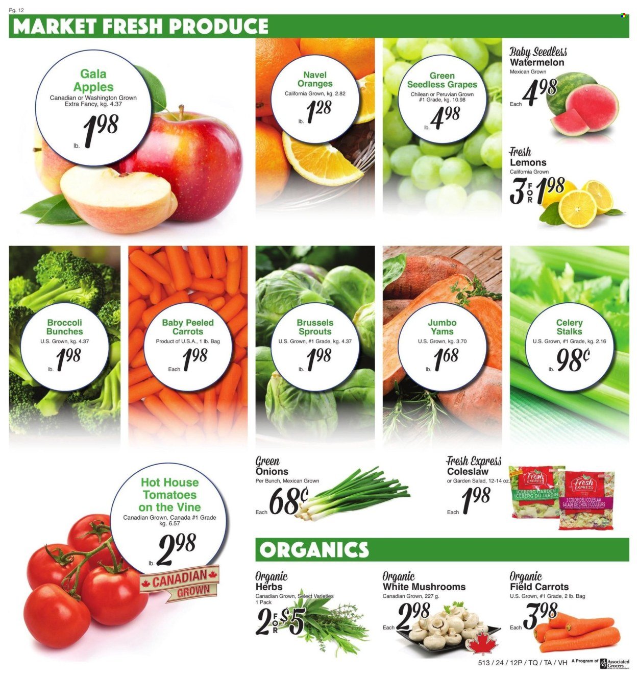AG Foods flyer  - March 22, 2024 - March 28, 2024.