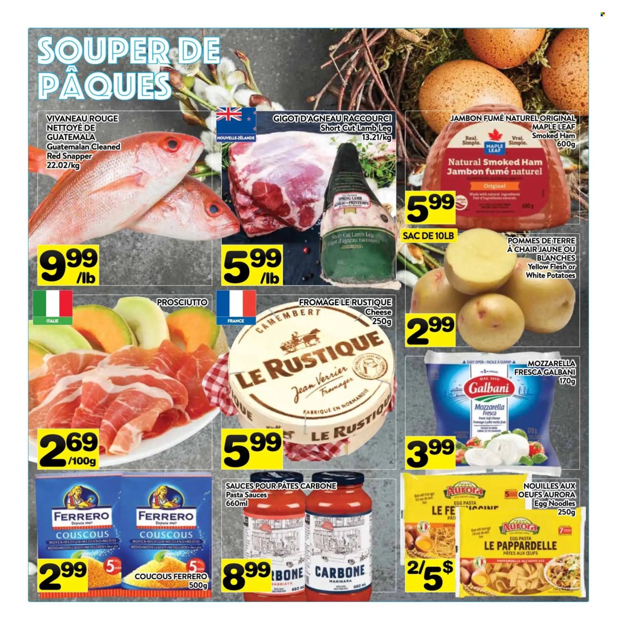 PA Supermarché flyer  - March 25, 2024 - March 31, 2024.