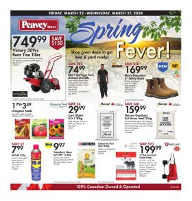 Peavey Mart - Spring Fever!