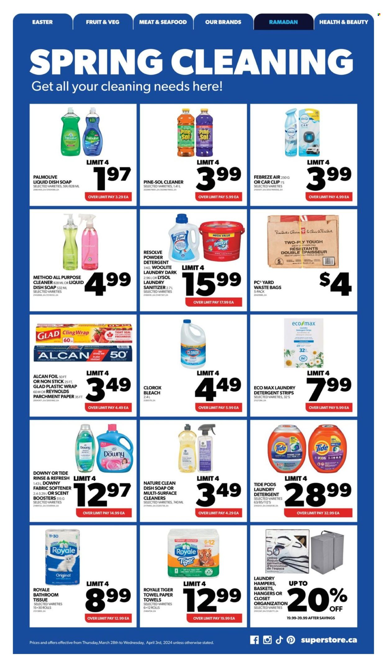 Real Canadian Superstore flyer  - March 28, 2024 - April 03, 2024.