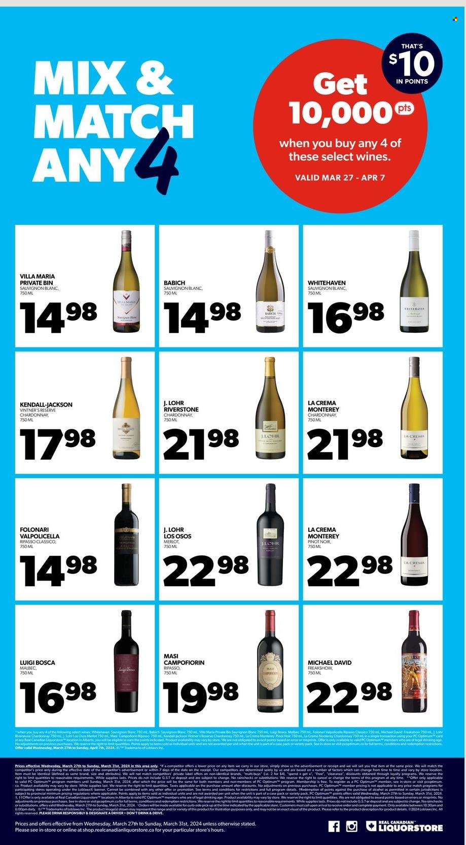 Real Canadian Liquorstore flyer  - March 27, 2024 - March 31, 2024.