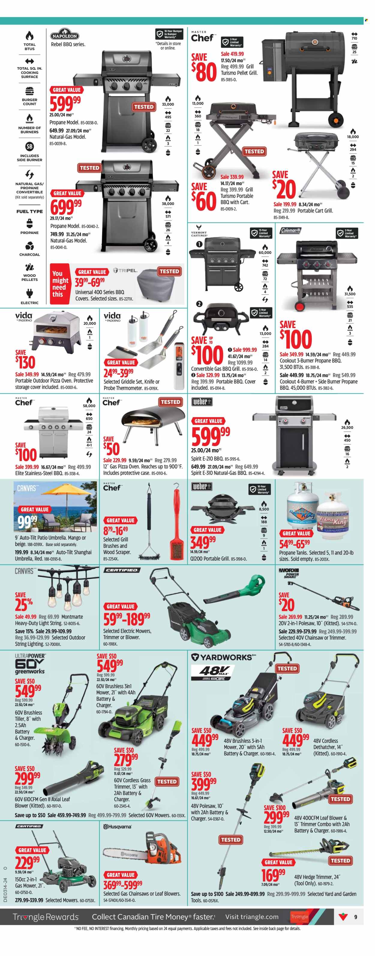 Canadian Tire flyer  - March 29, 2024 - April 04, 2024.