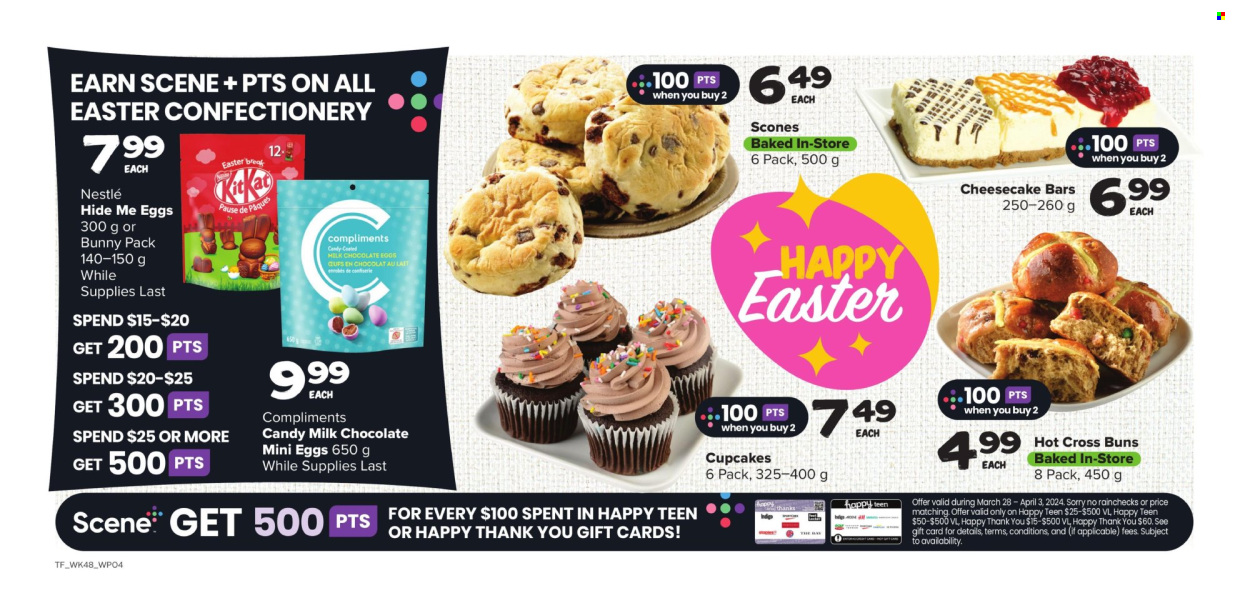 Thrifty Foods flyer  - March 28, 2024 - April 03, 2024.