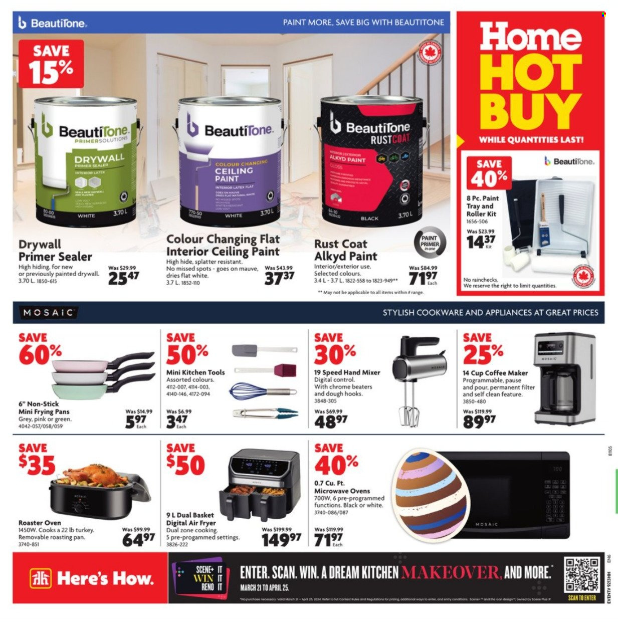 Home Hardware flyer  - March 28, 2024 - April 03, 2024.