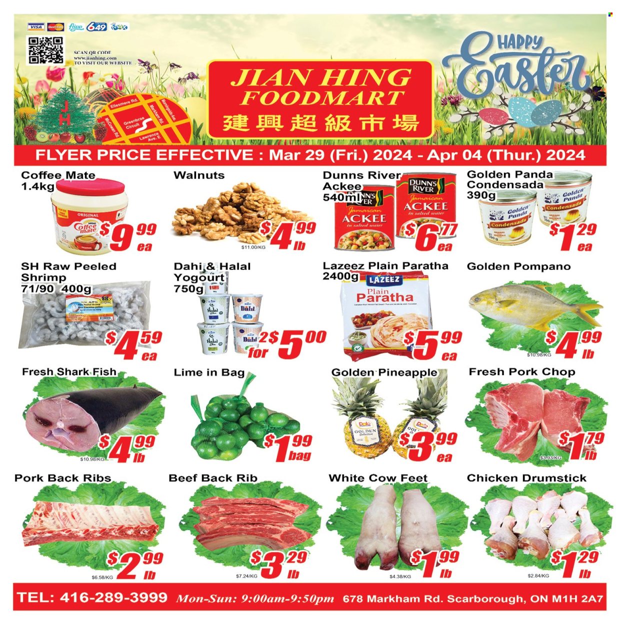 Jian Hing Supermarket flyer  - March 29, 2024 - April 04, 2024.
