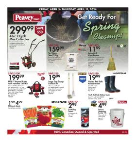 Peavey Mart - Get Ready for Spring!