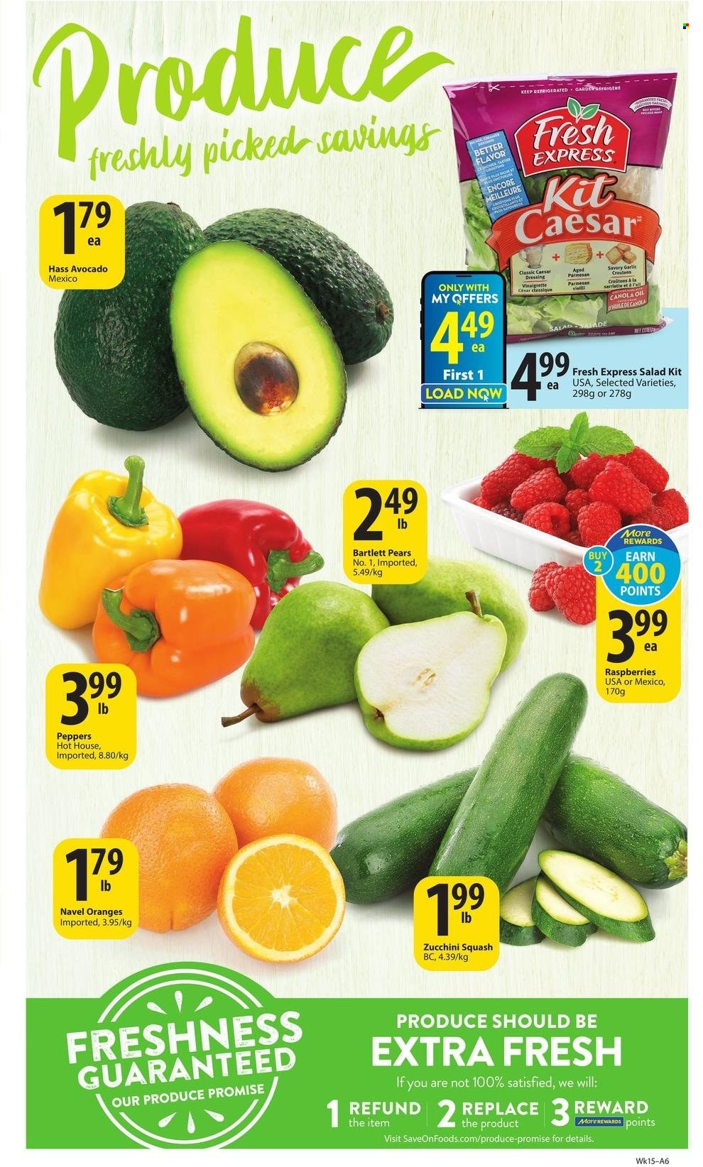 Save-On-Foods flyer  - April 11, 2024 - April 17, 2024.