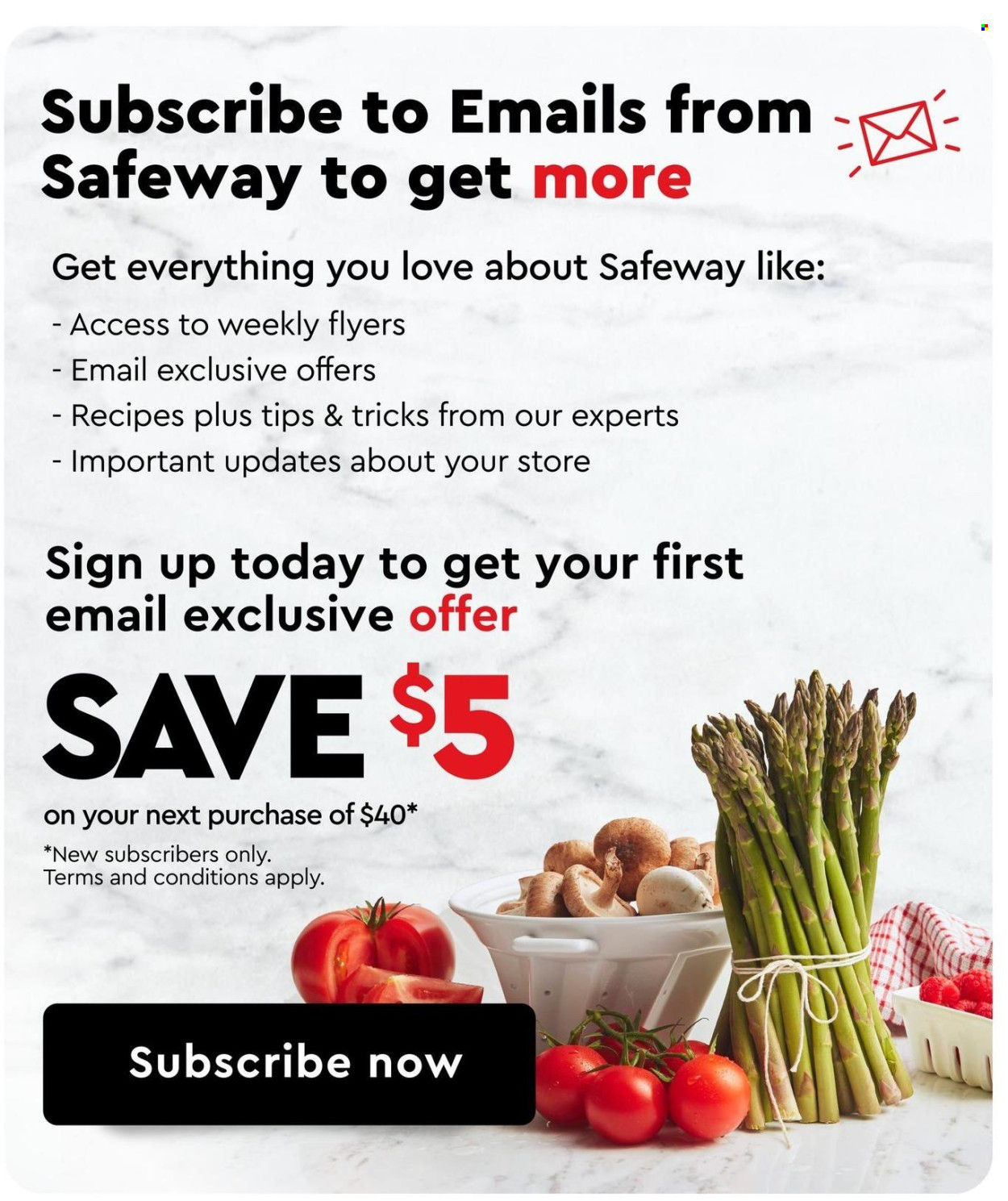 Safeway flyer  - April 11, 2024 - April 17, 2024.