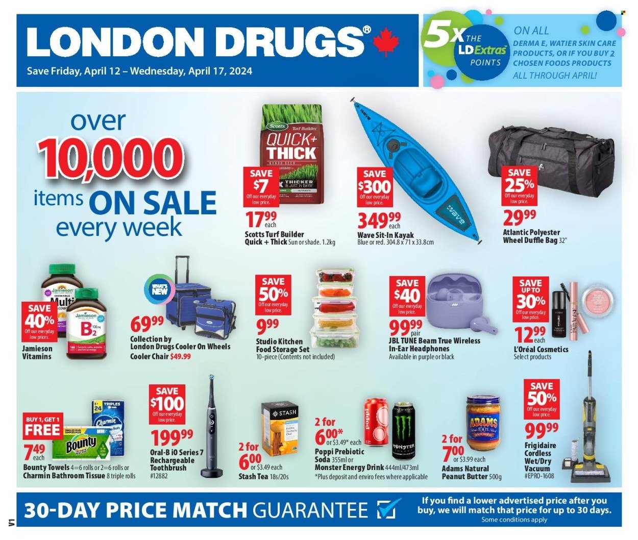 London Drugs flyer  - April 12, 2024 - April 17, 2024.