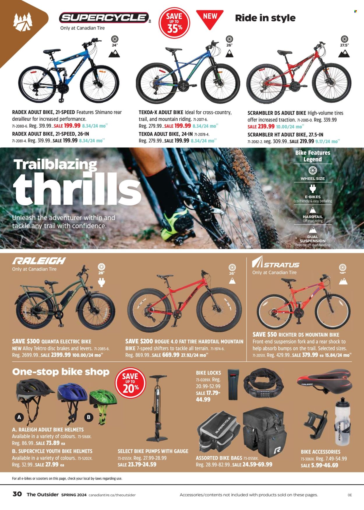 Canadian Tire flyer  - April 18, 2024 - May 09, 2024.