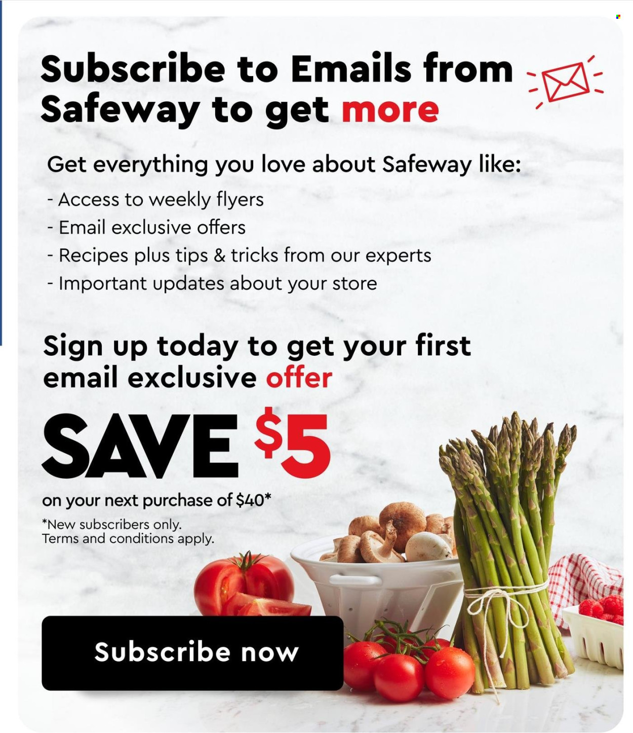 Safeway flyer  - April 18, 2024 - April 24, 2024.