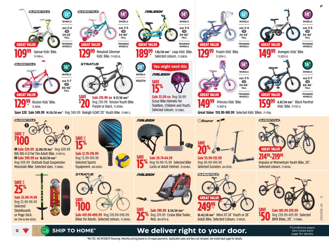 Canadian Tire flyer  - April 26, 2024 - May 02, 2024.