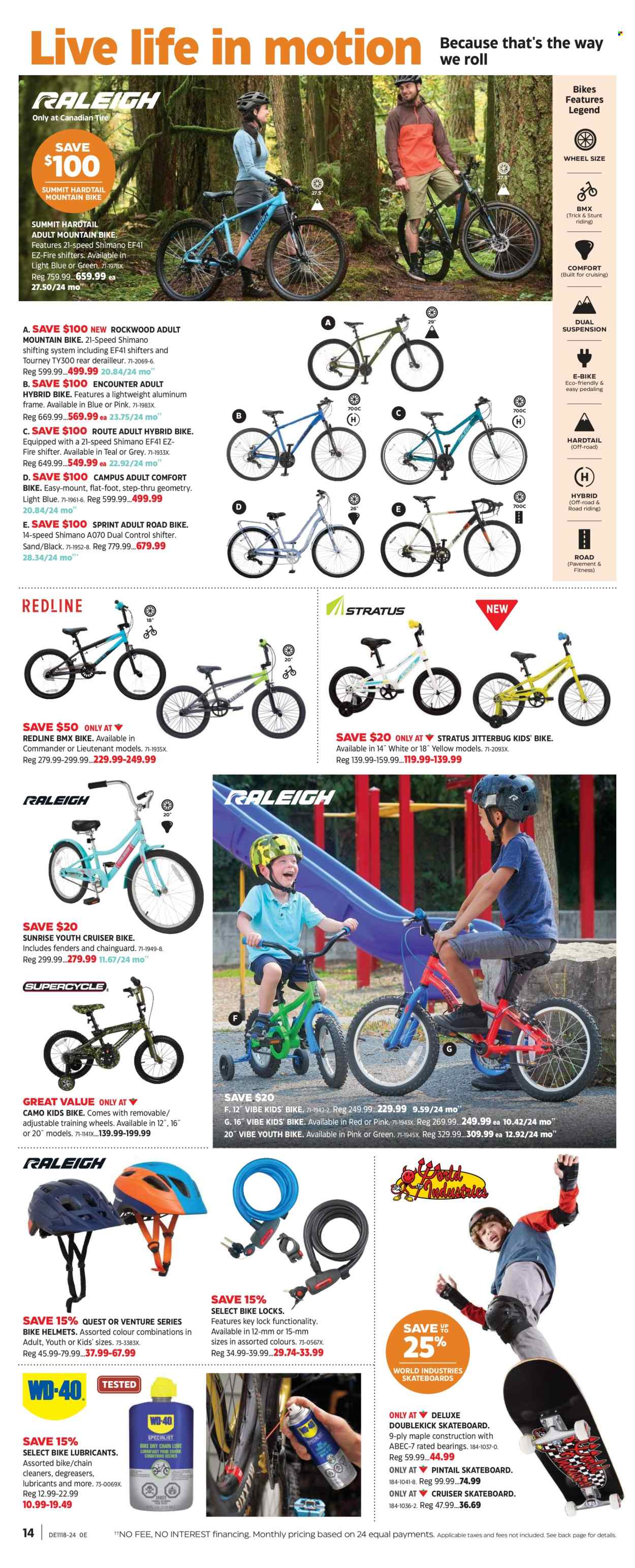 Canadian Tire flyer  - April 26, 2024 - May 16, 2024.
