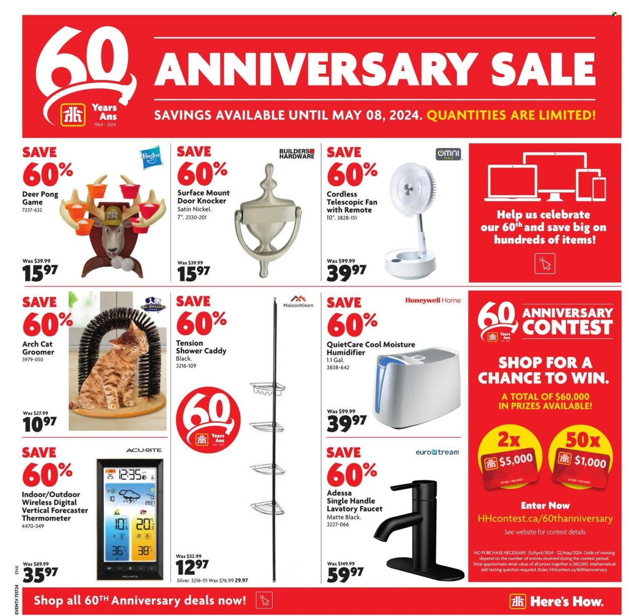 Home Hardware Building Centre flyer  - April 25, 2024 - May 08, 2024.