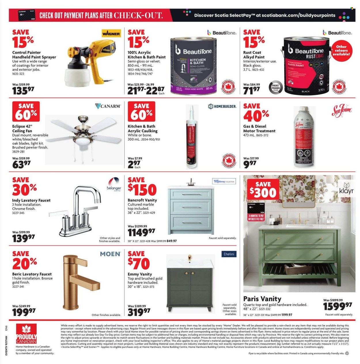 Home Hardware flyer  - April 25, 2024 - May 08, 2024.