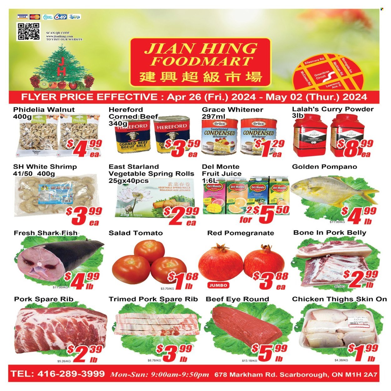 Jian Hing Supermarket flyer  - April 26, 2024 - May 02, 2024.