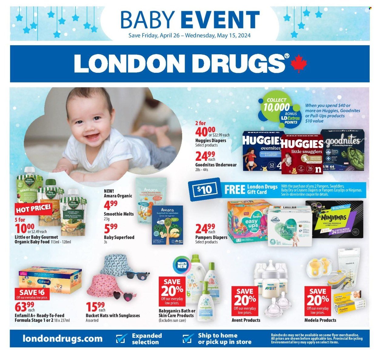 London Drugs flyer  - April 26, 2024 - May 15, 2024.