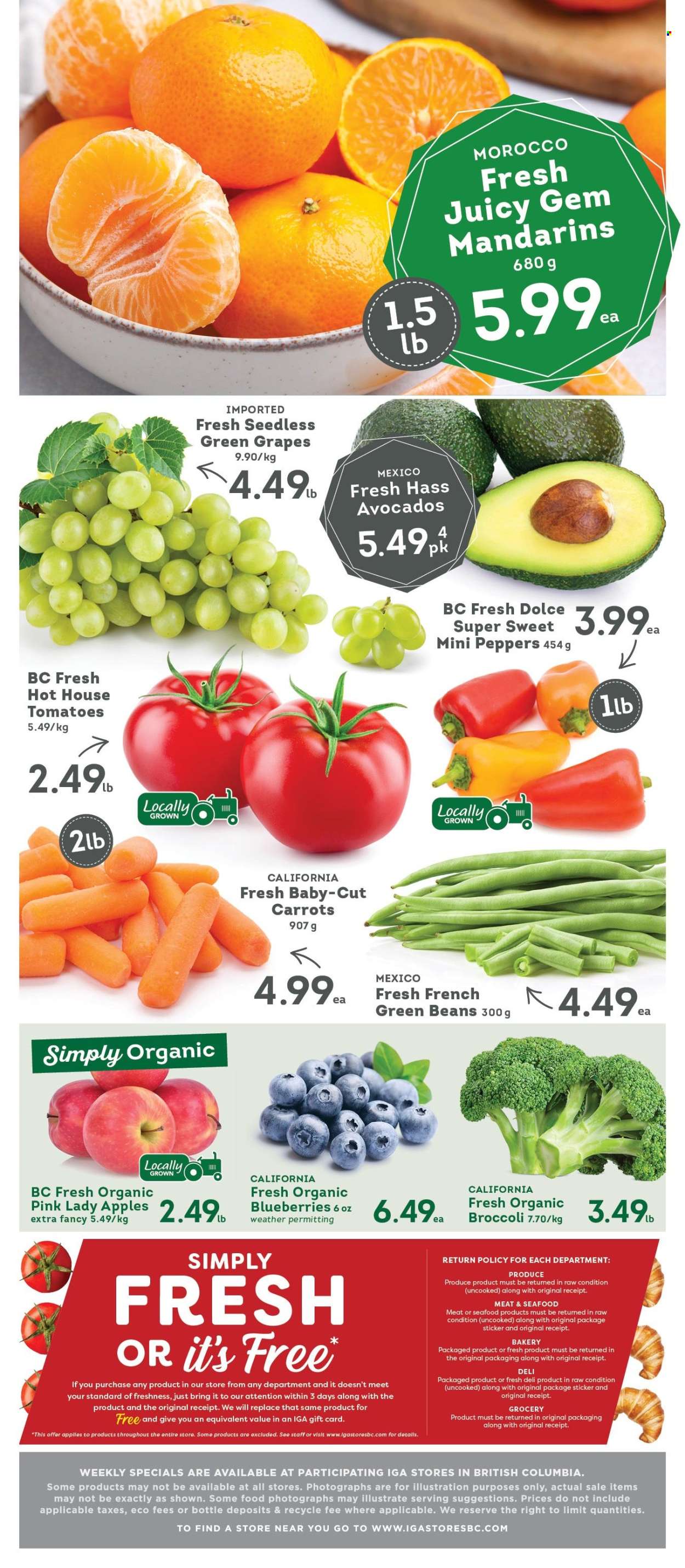 IGA Simple Goodness flyer  - April 26, 2024 - May 02, 2024.
