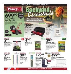 Peavey Mart - Backyard Essentials