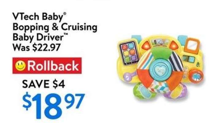 VTech Baby Bopping & Cruising Baby Driver