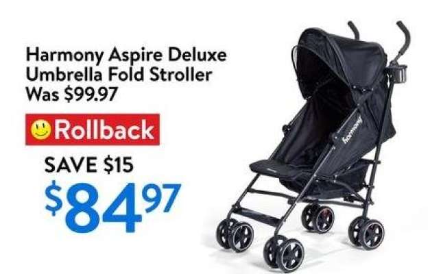 Harmony Aspire Deluxe Umbrella Fold Stroller