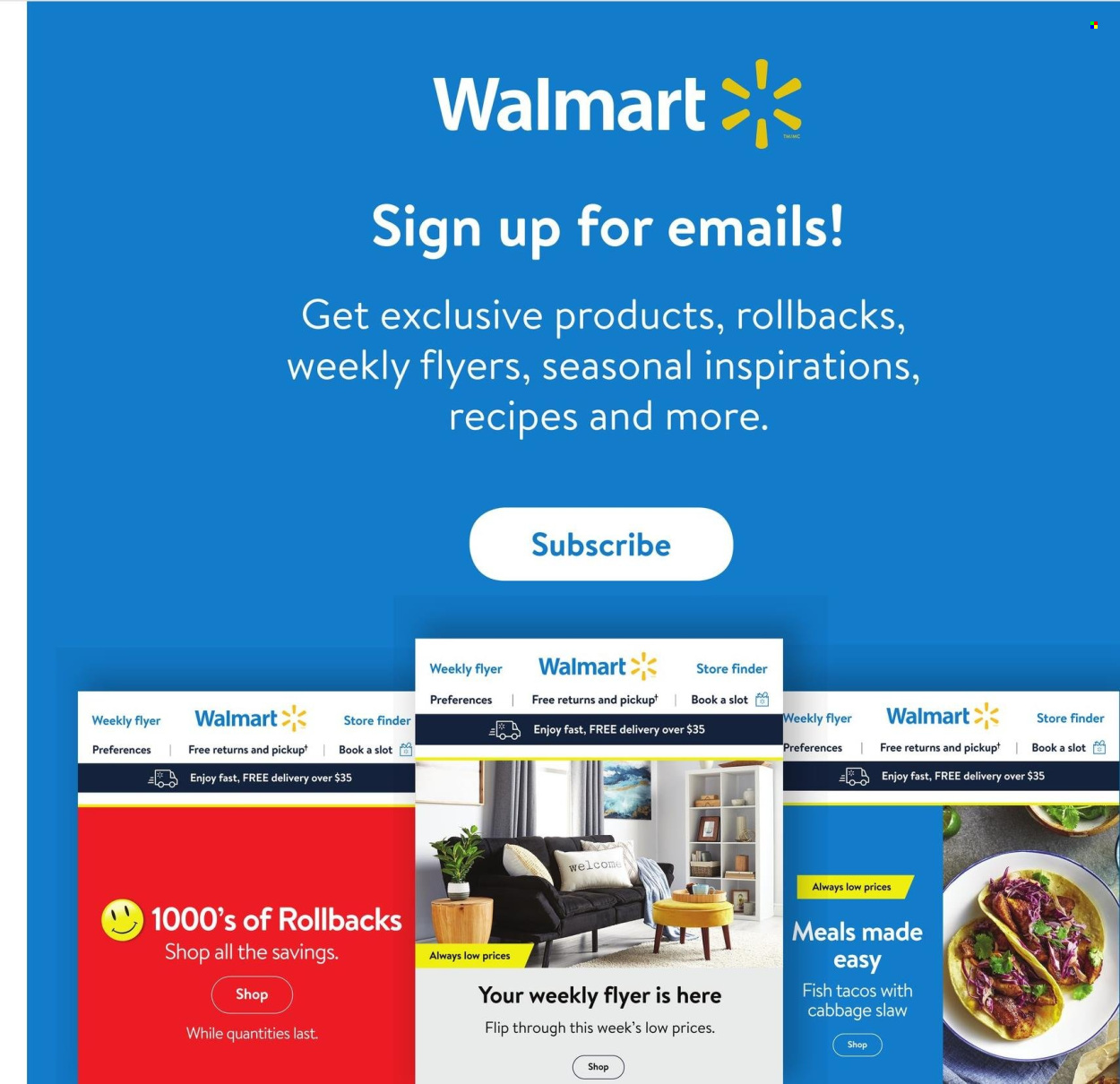 Walmart flyer  - May 01, 2025 - May 14, 2025.
