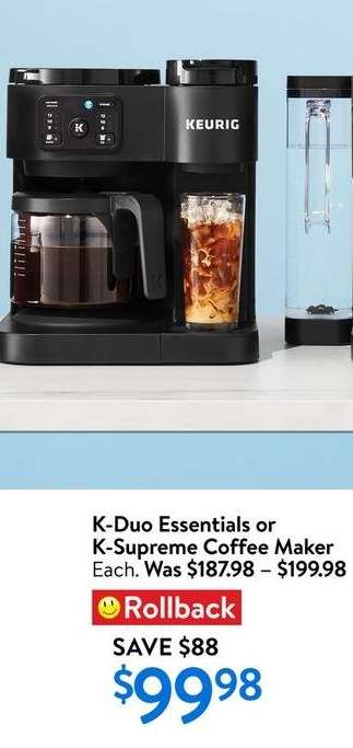K-Duo Essentials or K-Supreme Coffee Maker
