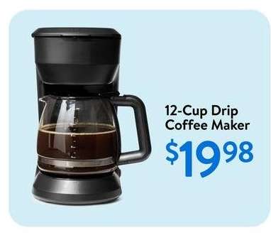 12-Cup Drip Coffee Maker