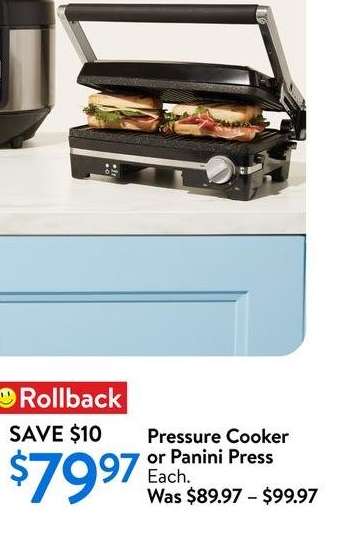 Pressure Cooker or Panini Press
