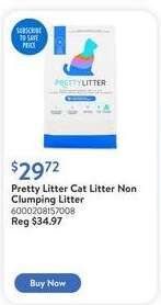 Pretty Litter Cat Litter Non Clumping Litter