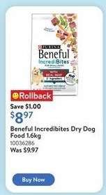 Beneful Incredibites Dry Dog Food 1.6kg