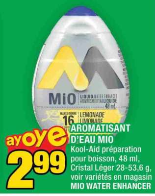 AROMATISANT D'EAU MIO