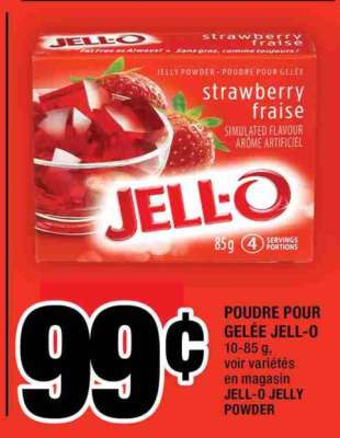 POUDRE POUR GELÉE JELL-O
