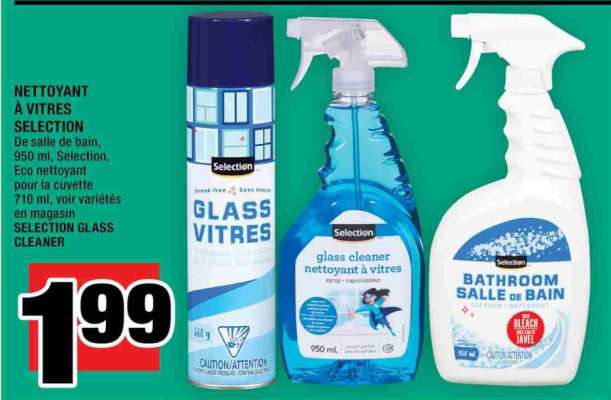 NETTOYANT À VITRES SELECTION