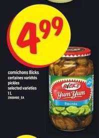 cornichons Bick's